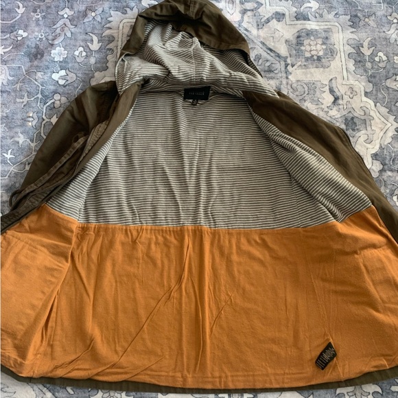 Blu Pepper Green Utility Jacket Size M - Picture 3 of 6